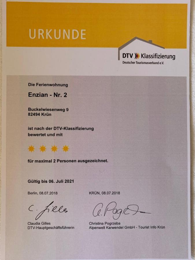 Ferienwohnungen Arnika Krün Zewnętrze zdjęcie